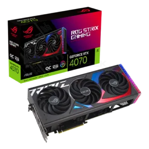 ASUS ROG Strix GeForce RTX 4070 12GB GDDR6X OC Graphic Card