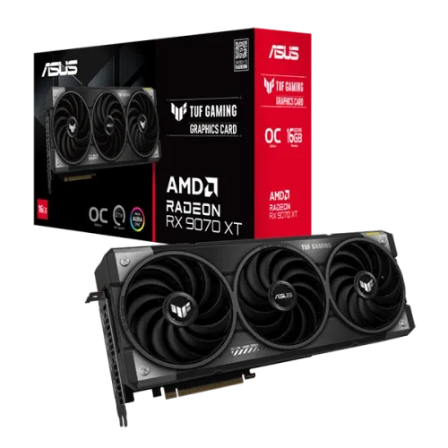 ASUS TUF Gaming Radeon™ RX 9070 XT OC Edition 16GB GDDR6