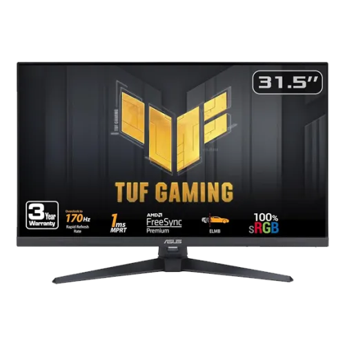 ASUS TUF GAMING VG328QA1A 31.5” FHD 170Hz Gaming Monitor