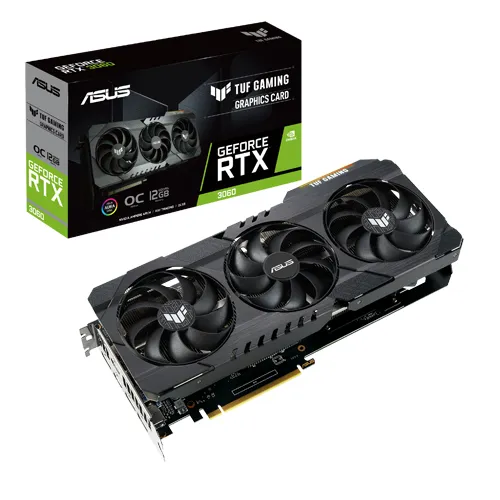 ASUS TUF-RTX3060 GAMING GRAPHICS CARD