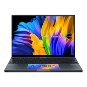 ASUS Zenbook UX5400EG-KN163W Intel i7 1165G7 | 16GB LPDDR4X |512GB NVME | Nvidia MX450 2GB | 14.0 Inch OLED Touch Screen | Win 11 Home Pine Gray | Zenbook sleeve