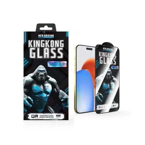 ATB King Kong Tempered Glass Screen Protector for iPhone 16 Pro Max