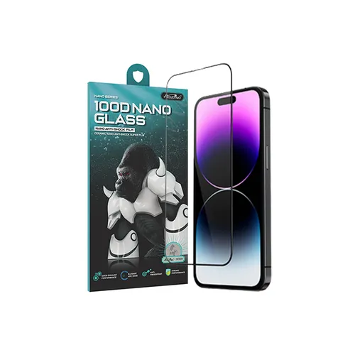 Atouchbo 100D Nano Curved Tempered Glass Screen Protector for iPhone 14 Plus