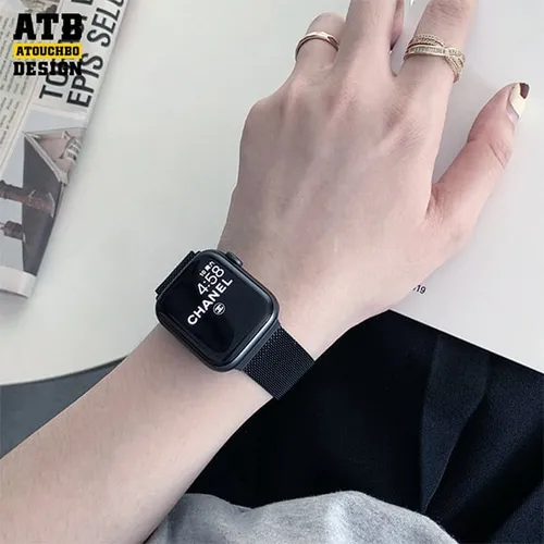 Atouchbo Milanese Strap for Apple Watch 45mm