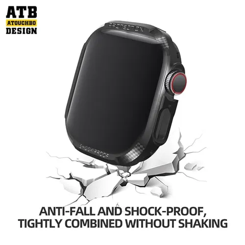 Atouchbo Shockproof Case for Apple Watch 45mm