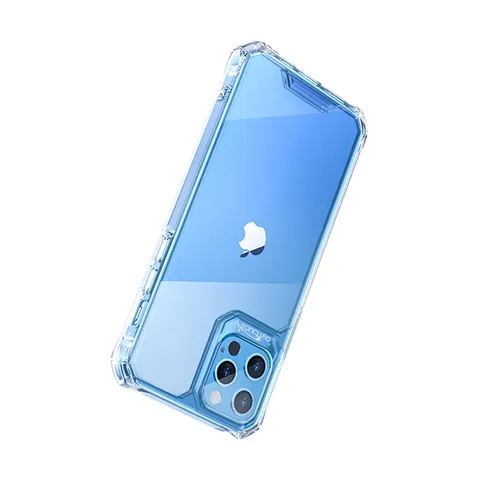Atouchbo Shockproof Transparent Case for iPhone 12 Pro Max