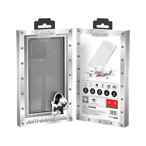 Atouchbo Shockproof Transparent Case for iPhone 14 Pro Max