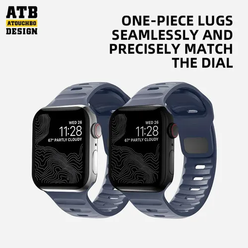 Atouchbo Silicone Strap for Apple Watch 38mm