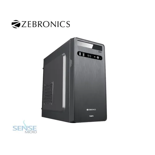 ATX CASING - ZEBRONICS TEMPO 190B (power supply 1y)