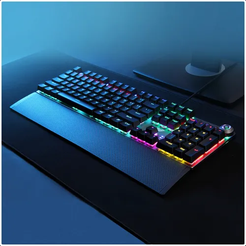 AULA F2058 USB Gaming Keyboard LED Light Game Mice Multimedia Keyboard