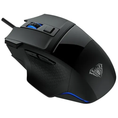 Aula S12 Gaming Wired Optical Mouse with 7 Customized Marco Keys