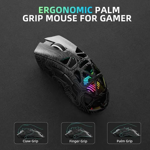 Aula SC620 BT5.0/2.4G Wired Ergonomic Gaming Mouse