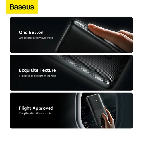 Baseus 10000mAh 20W Bipow Pro Digital Display Fast Charge Power Bank