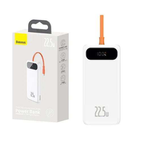 Baseus 10000mAh Block Digital Display Quick Charge 22.5W Power Bank