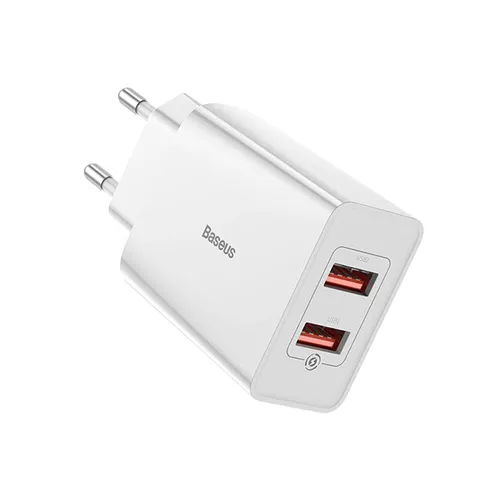 Baseus 18W EU Dual USB Portable Charger