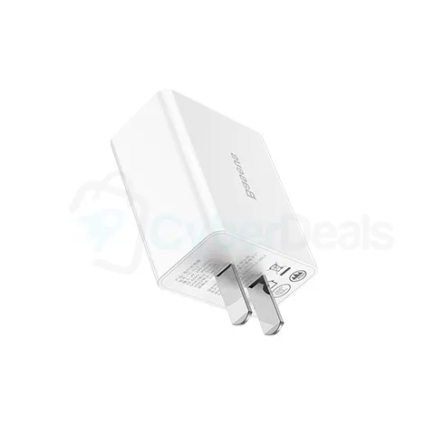 Baseus 18W Speed Mini QC Dual U Quick Charger