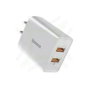 Baseus 18W Speed Mini QC Dual U Quick Charger