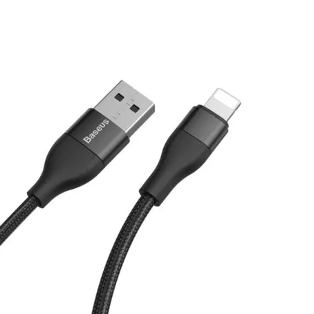 BASEUS 2 In 1 Dual Output Cable USB-A + Type-C To iPhone 18W Max CATLYW-G01