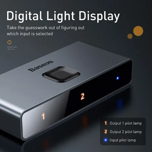 Baseus 2-in-1 Matrix HDMI Switcher