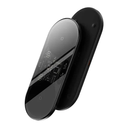 Baseus 20W 2-in-1 Digital LED Display Wireless Charger CN