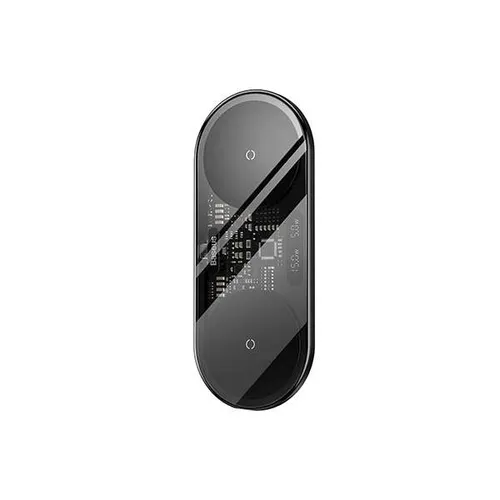 Baseus 20W Digital LED Display 2 in 1 Wireless Charger