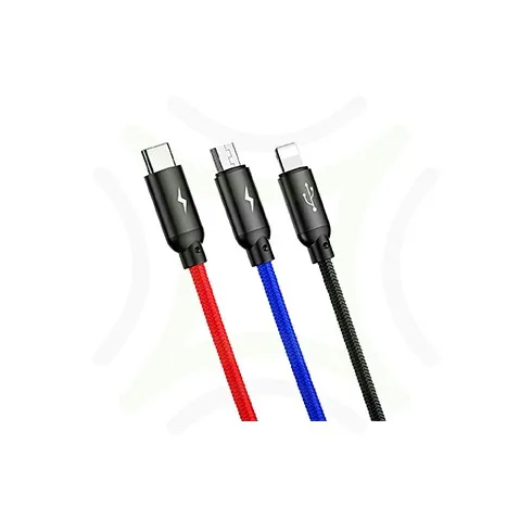 Baseus 3in1 Lightning, Type-C and USB Cable