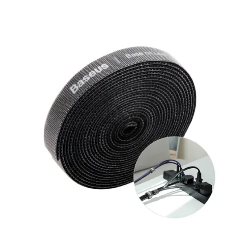 Baseus 3M ACMGT-F01 Colorful Circle Velcro strap – Black