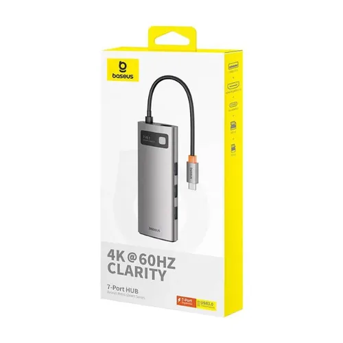 Baseus 4k@60hz Clarity 7 Port Hub – B00030708811-00