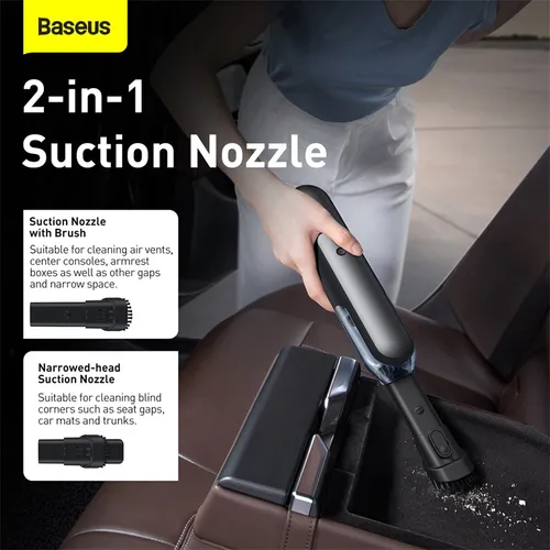 Baseus A1 Vacuum Cleaner Dark Space Black – VCAQ010001