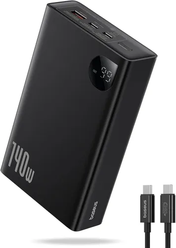 Baseus Adaman 140W 24000 Laptop Power Bank with Digital Display
