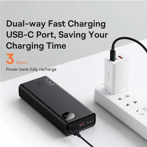 Baseus Adaman Metal Digital Display 30W Quick Charge 20000mAh Power Bank