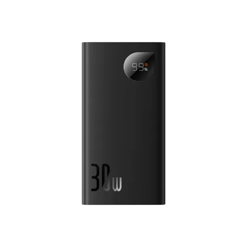 Baseus Adaman2 Power Bank With Digital Display 10000mAh 30W Black (PPAD040001) , White (PPAD040002)