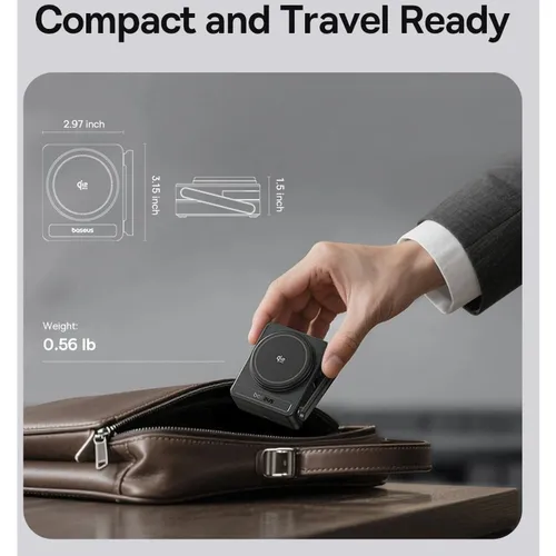 Baseus AF21 35W PicoGo Portable 3-in-1 Qi2.2 Wireless Charger