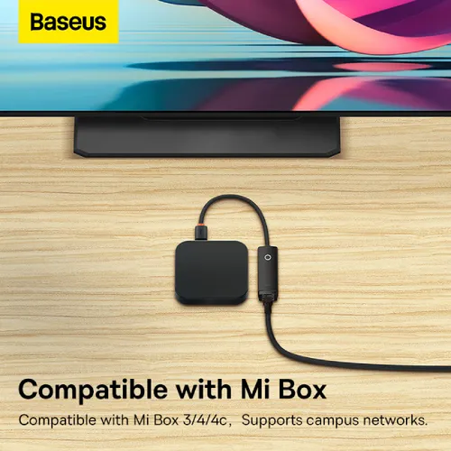Baseus AirJoy 1000Mbps Type-C to RJ45 LAN Port Ethernet Adapter