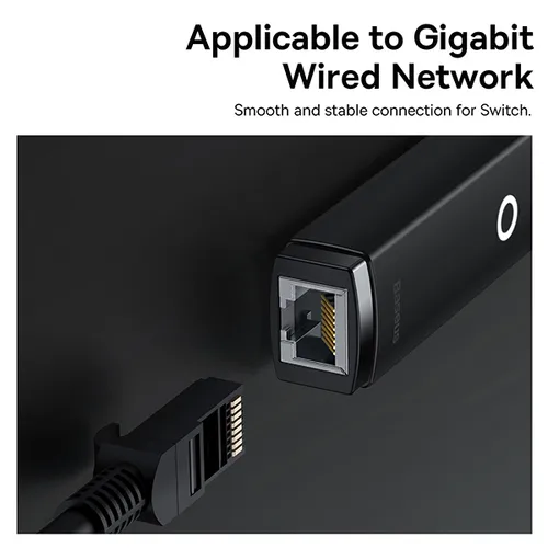Baseus AirJoy 1000Mbps Type-C to RJ45 LAN Port Ethernet Adapter