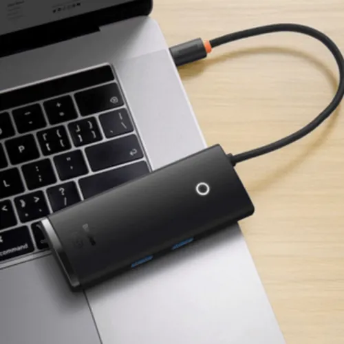 Baseus Airjoy 6-Port HDMI x 1 + USB x 2 + PD x 1+ SD/TF x 1 HUB Adapter