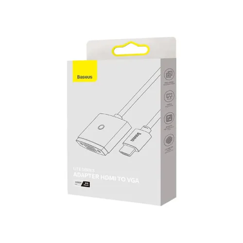 Baseus Airjoy Adapter Lite Series HDMI to VGA Converter WKQX010001