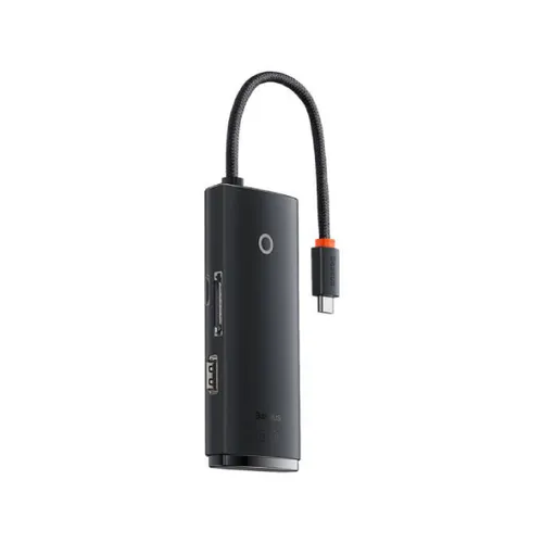 Baseus Airjoy Hub Lite Series 6 Port Type C HUB WKQX050001 Black