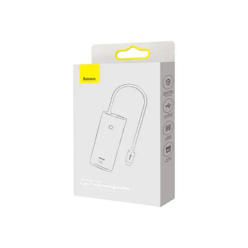 Baseus Airjoy Hub Lite Series 6 Port Type C HUB WKQX050001 Black