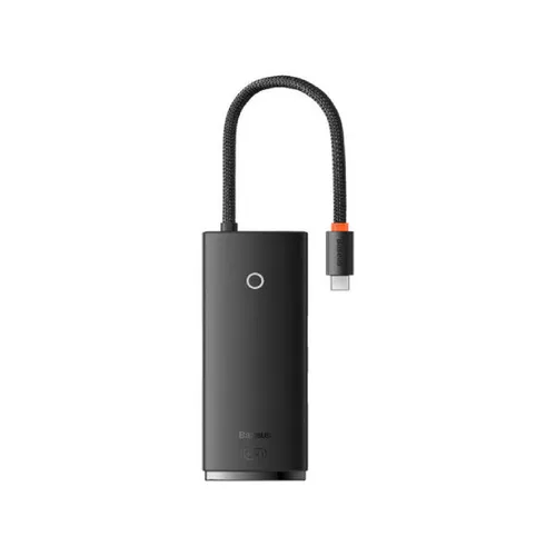 Baseus Airjoy Hub Lite Series 6 Port Type C HUB WKQX050001 Black