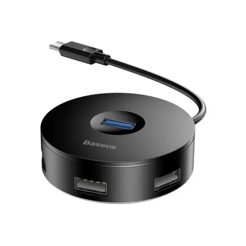Baseus Airjoy Round Box Type-C to USB 3.0 x 1 + USB 2.0 x 3 Hub Adapter