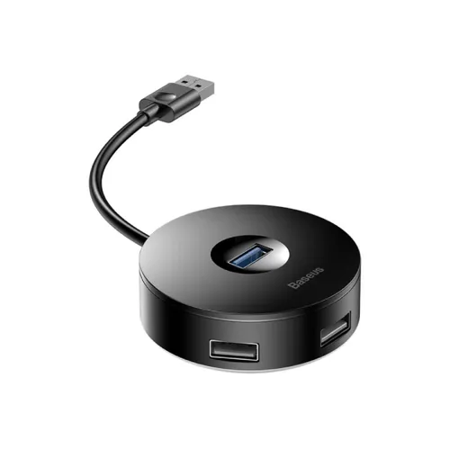 Baseus Airjoy Round Box USB 3.0 to USB 3.0 x 1 + USB 2.0 x 3 Hub Adapter