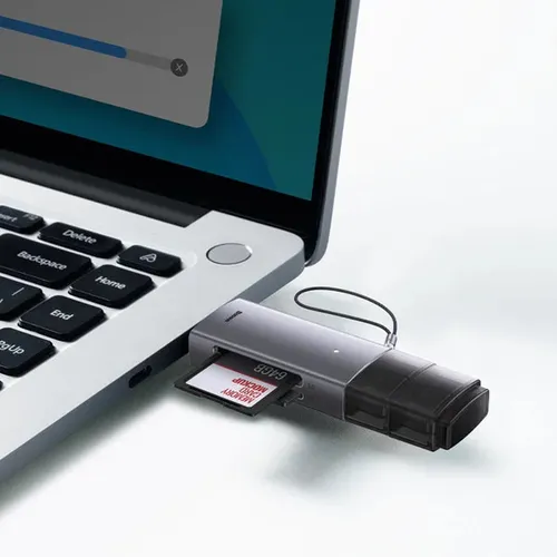 Baseus AirJoy USB-A &amp; Type-C to SD/TF Card Adapter