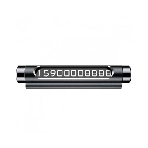 Baseus All Metal Dual Number Version Temporary Parking Phone Number Plate