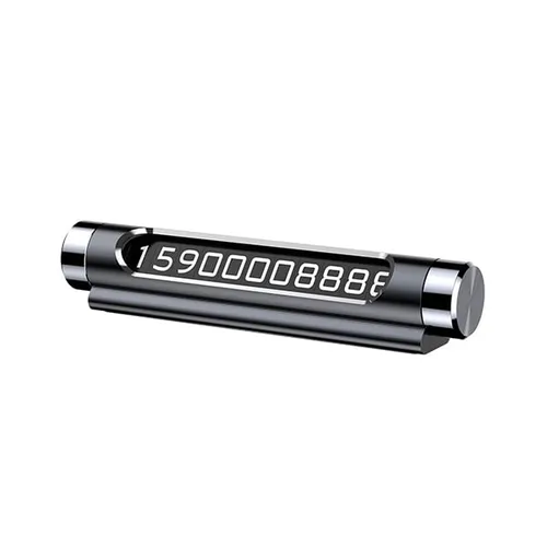 Baseus All Metal Dual Number Version Temporary Parking Phone Number Plate