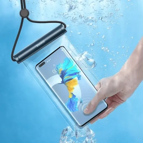 Baseus AquaGlide IPX-8 Mobile Phone Waterproof Bag With Cylindrical Slider Lock