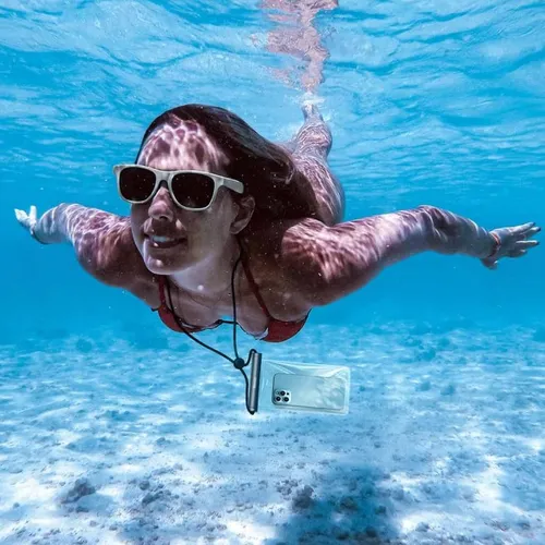 Baseus AquaGlide Waterproof Phone Pouch with Cylindrical Slide Lock