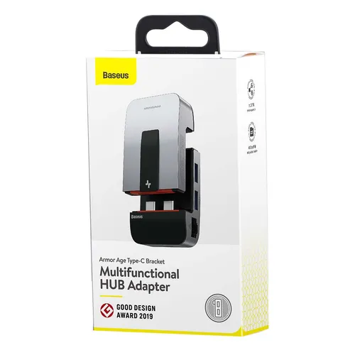 BASEUS Armor Age Type-C Bracket Multifunctional Hub Adapter CAHUB-AJ0G