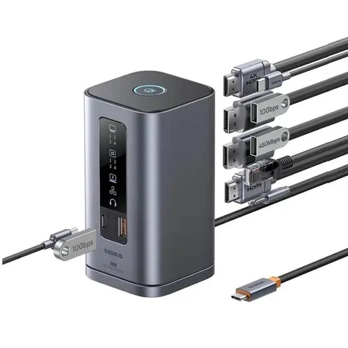 Baseus B00568101813-00 11-in-1 (Win) Triple Display 4k USB Docking Station