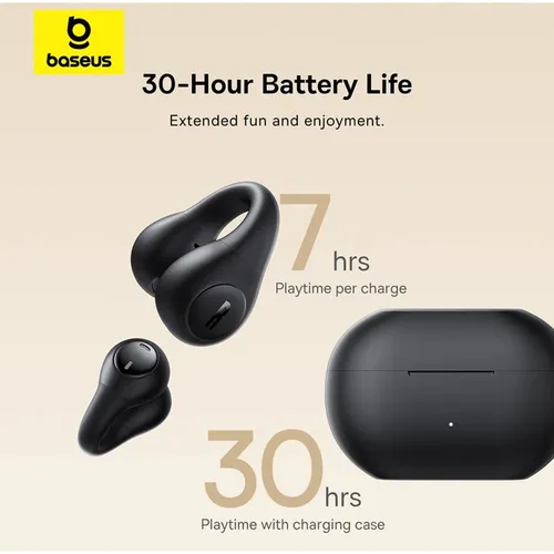Baseus Bass 15 Clip Open-Ear True Wireless Earphones